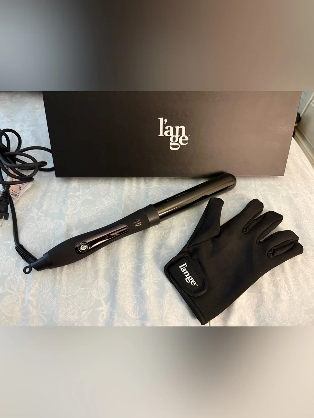 Lange Le Curl 32mm Titanium Curling Wand - Black